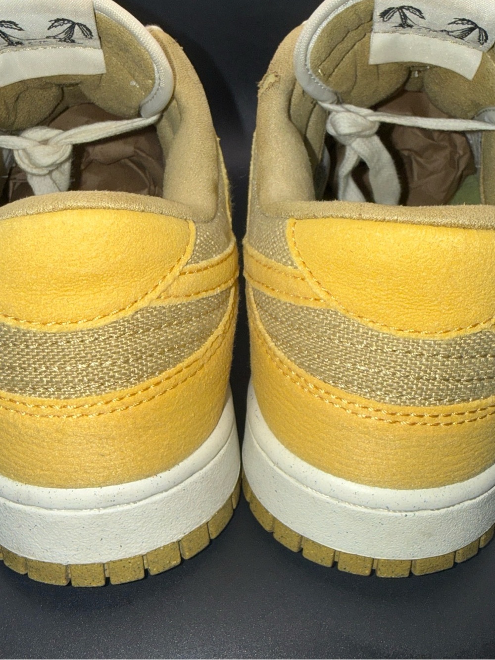 Size 9.5 - Nike Dunk Low Sun Club, DV1681-100, Clean, No Box, Minor Flaws, Good - Picture 3 of 11